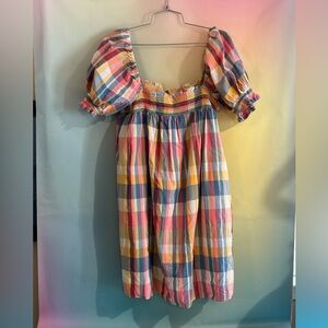 Urban Outfitters Multicolor Smocked Dress